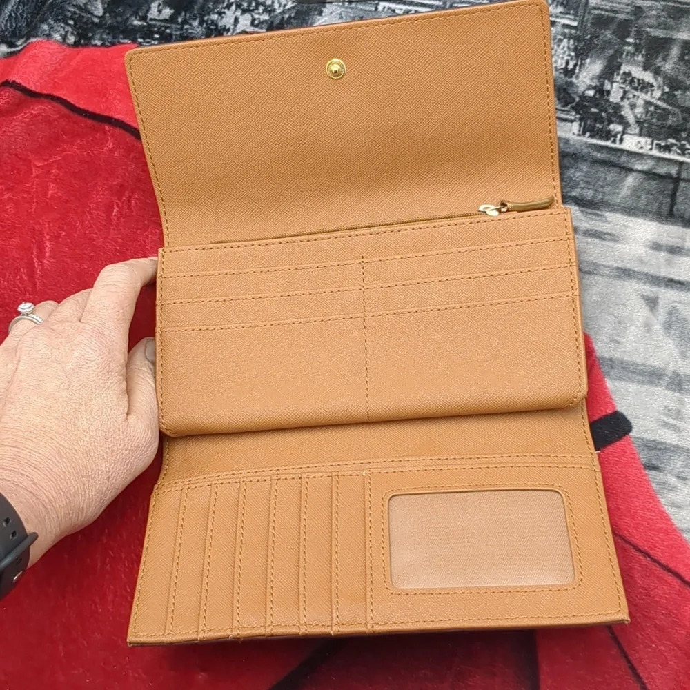 Fossil navy brown